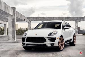 Porsche Macan on Vossen Wheels (CG-210) 2017 года